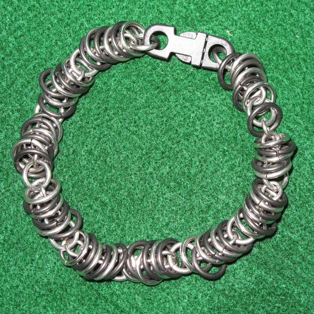 CHAINMAIL BRACELET - LOOSE ORBIT WEAVE